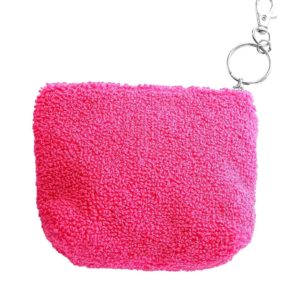 Hello Kitty Pink and White Bag Accessory with Keyring - Picture 5 of 7